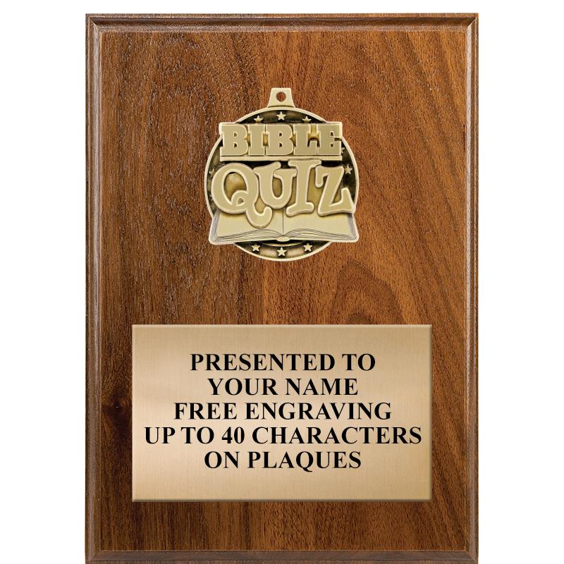 5X7 MEDALLION PLAQUE