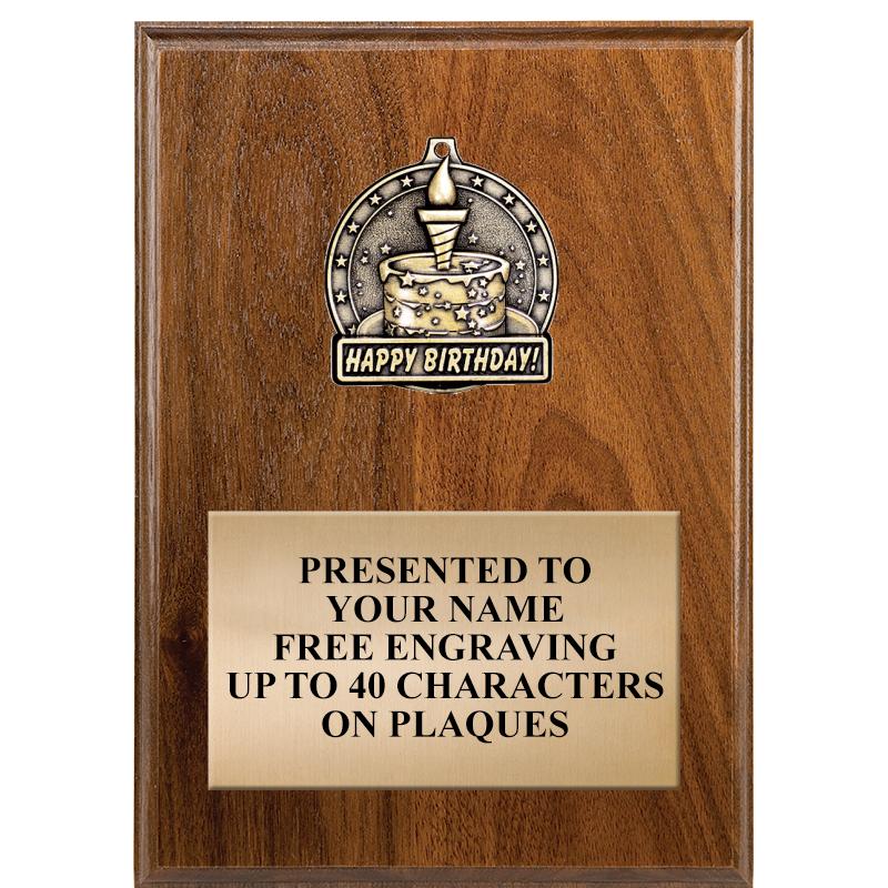 5X7 MEDALLION PLAQUE