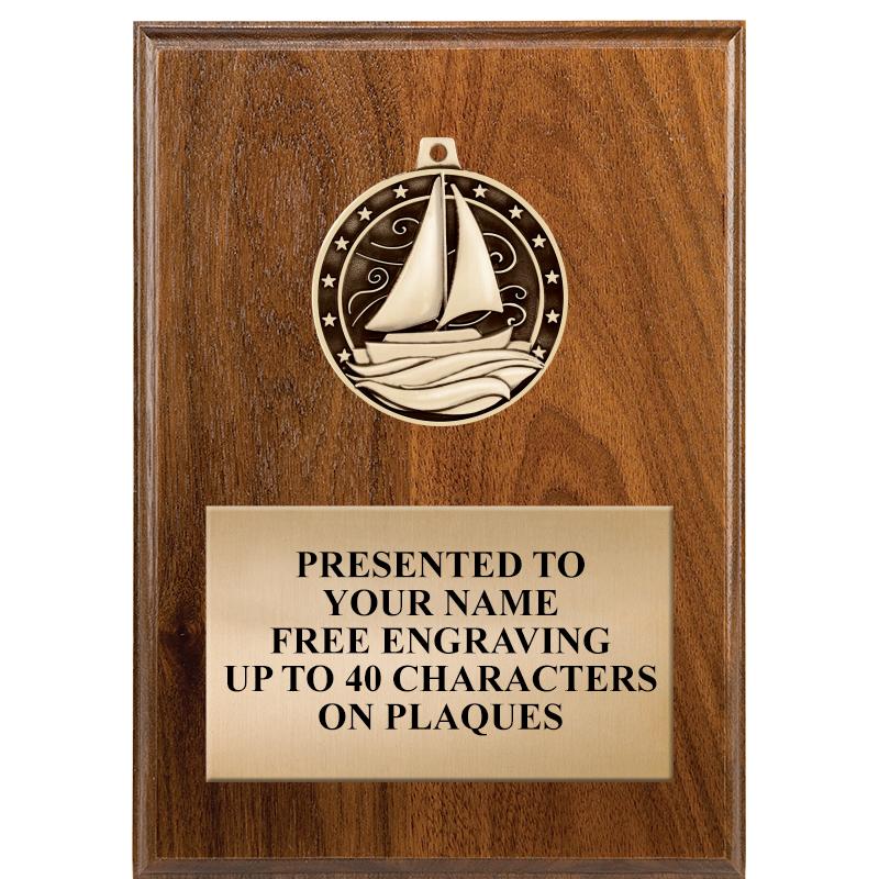 5X7 MEDALLION PLAQUE