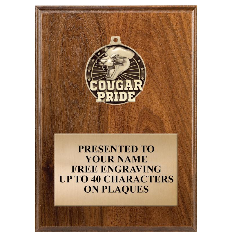 5X7 MEDALLION PLAQUE