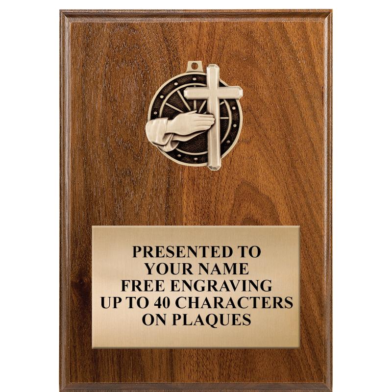 5X7 MEDALLION PLAQUE