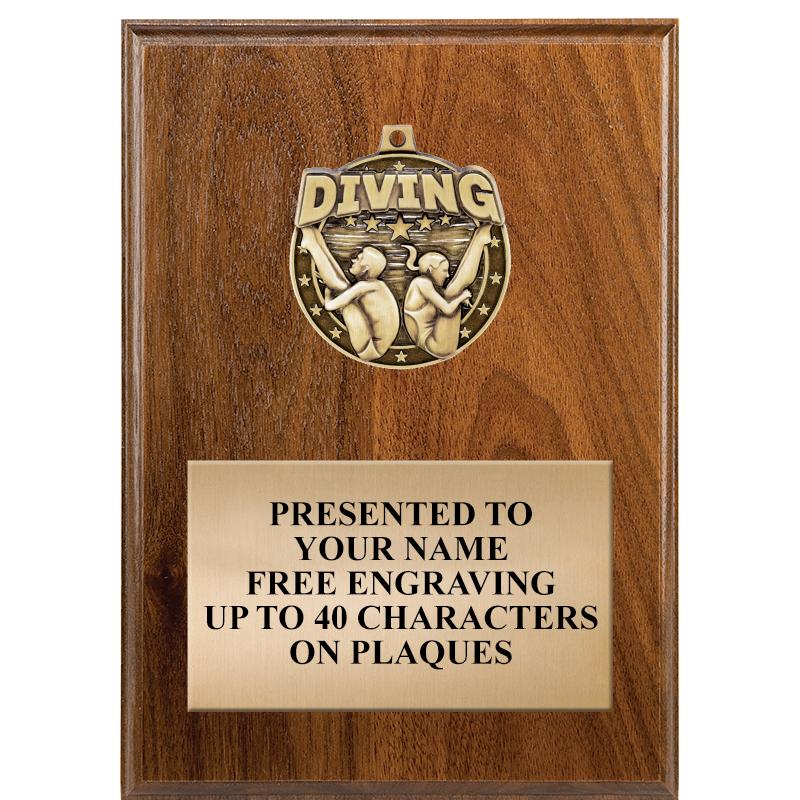 5X7 MEDALLION PLAQUE