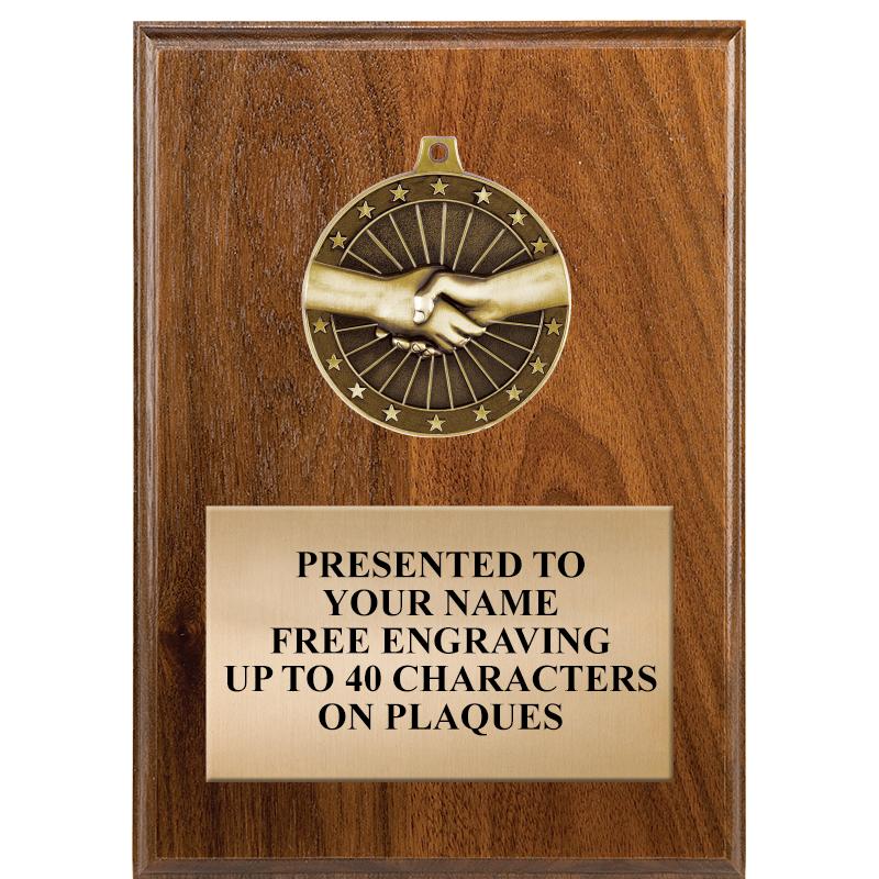 5X7 MEDALLION PLAQUE