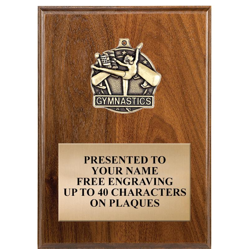 5X7 MEDALLION PLAQUE