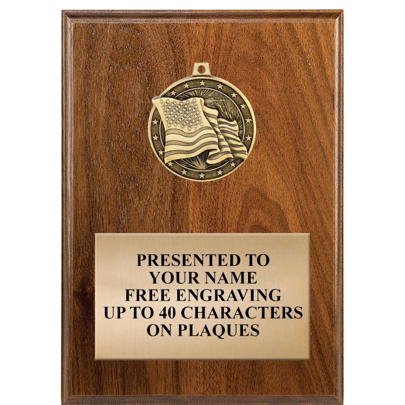 5X7 MEDALLION PLAQUE