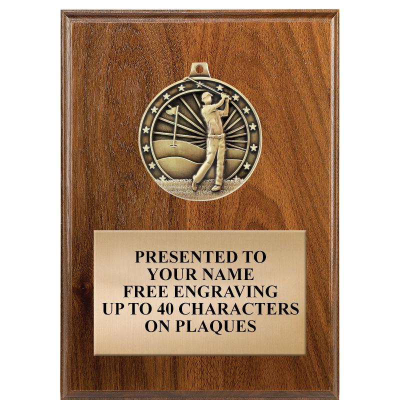 5X7 MEDALLION PLAQUE