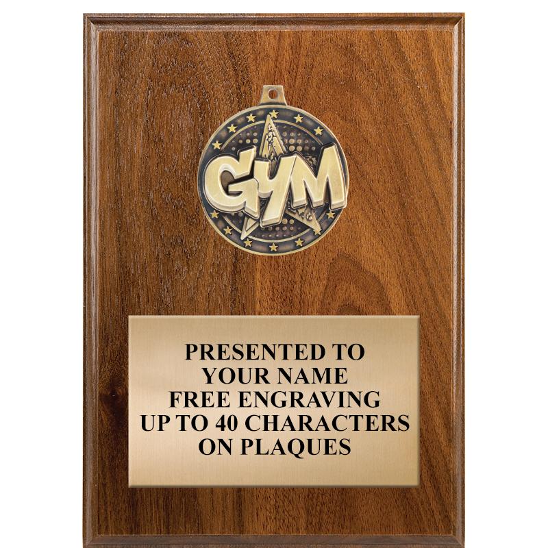 5X7 MEDALLION PLAQUE