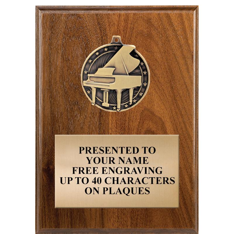 5X7 MEDALLION PLAQUE