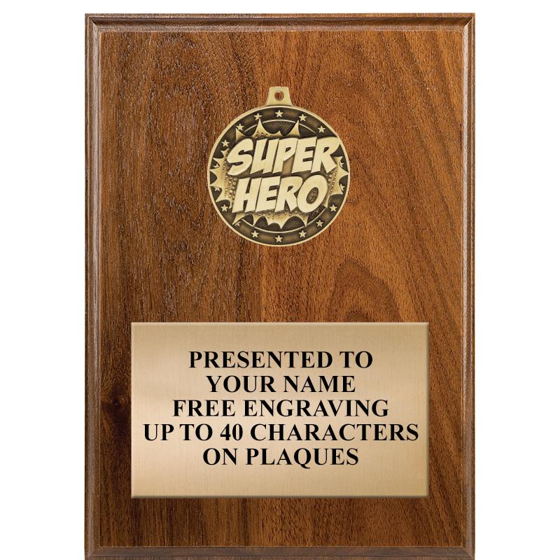 5X7 MEDALLION PLAQUE