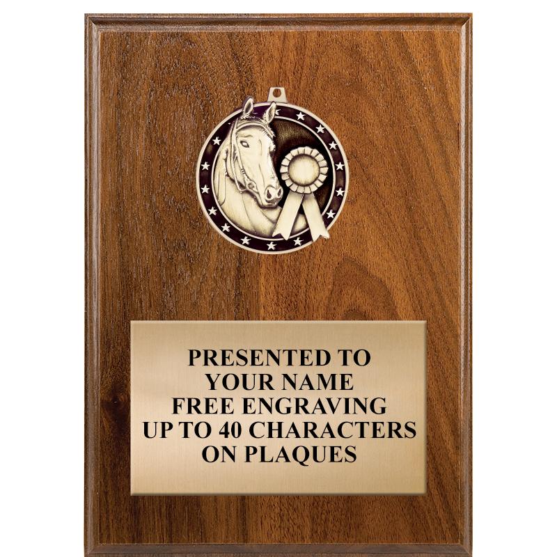 5X7 MEDALLION PLAQUE