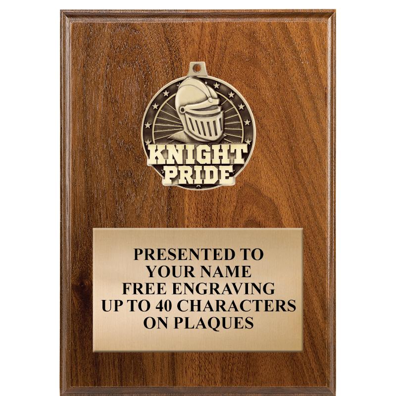 5X7 MEDALLION PLAQUE