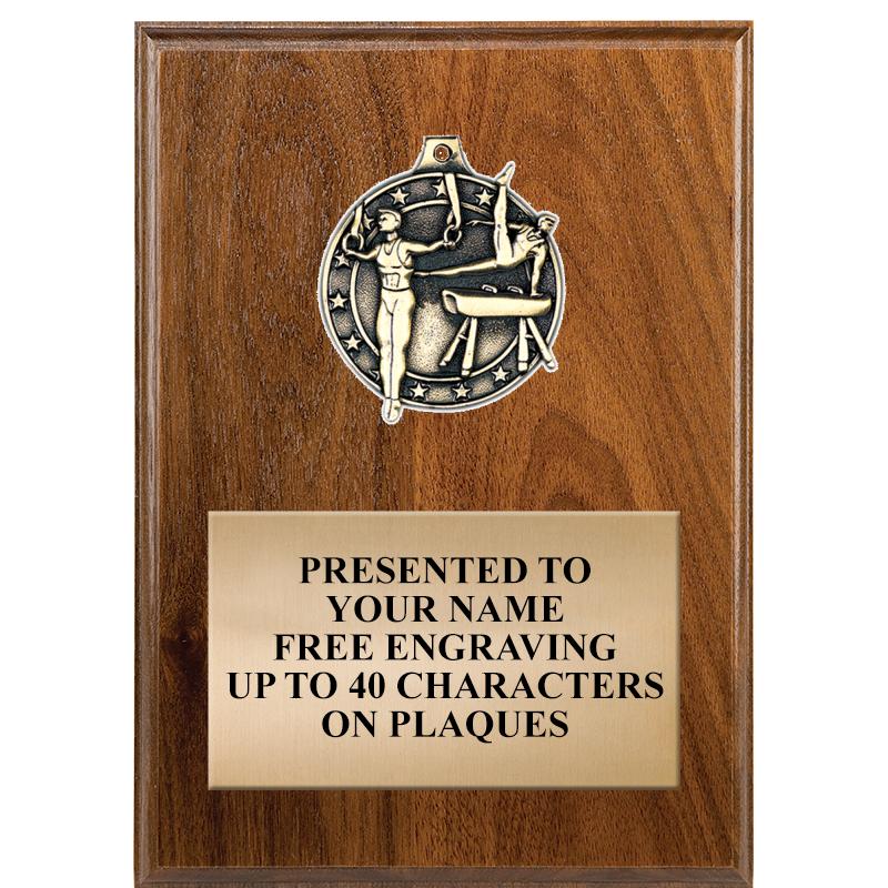 5X7 MEDALLION PLAQUE