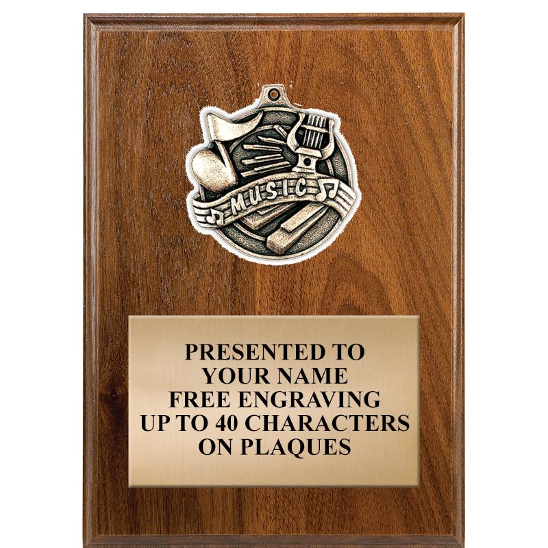 5X7 MEDALLION PLAQUE