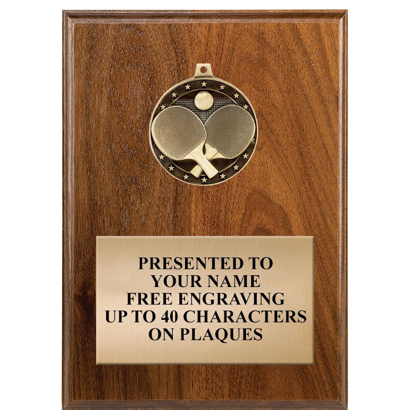 5X7 MEDALLION PLAQUE