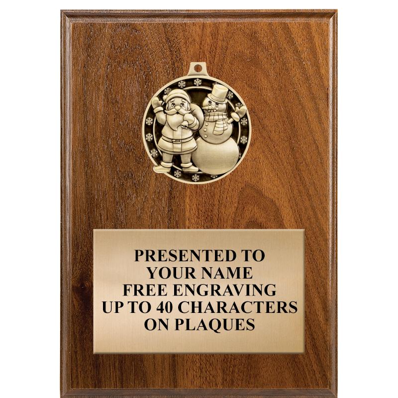 5X7 MEDALLION PLAQUE