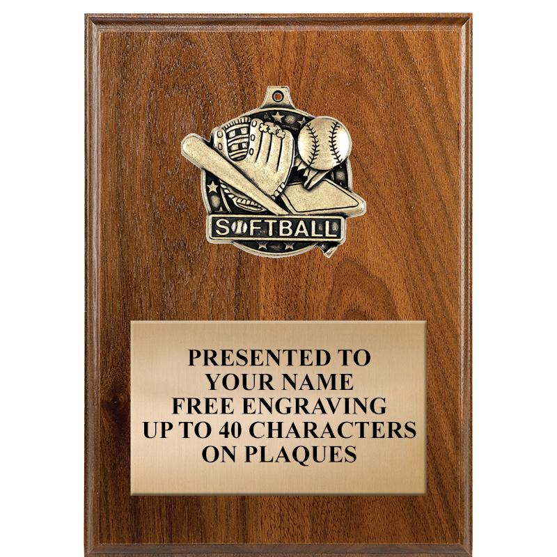 5X7 MEDALLION PLAQUE