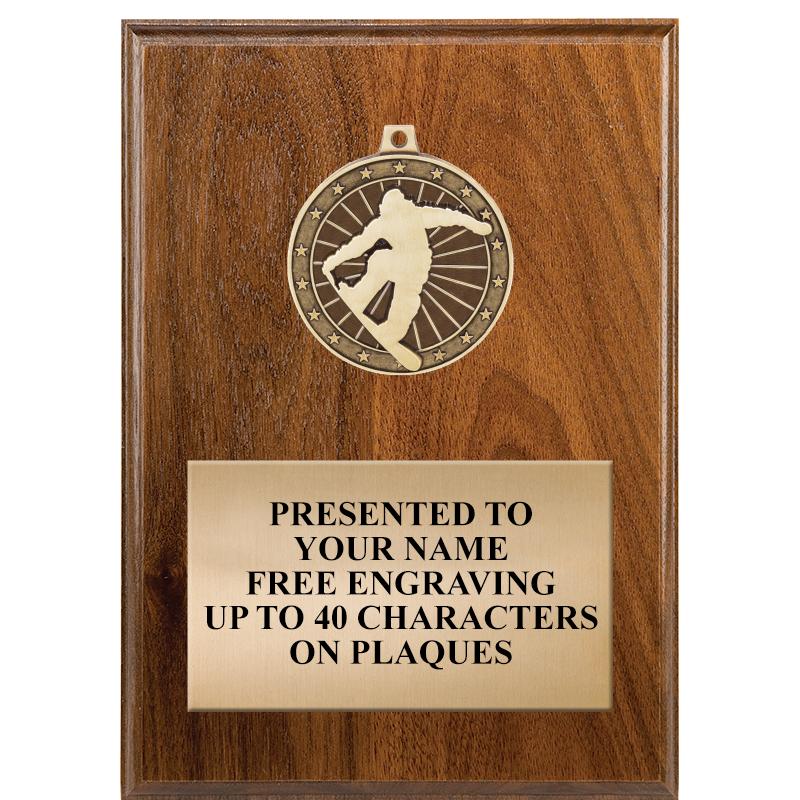 5X7 MEDALLION PLAQUE