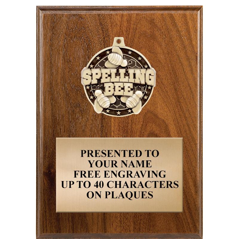 5X7 MEDALLION PLAQUE