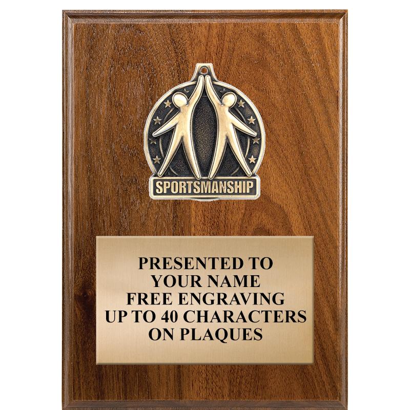 5X7 MEDALLION PLAQUE