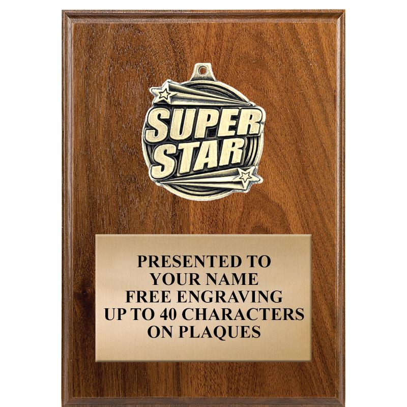 5X7 MEDALLION PLAQUE