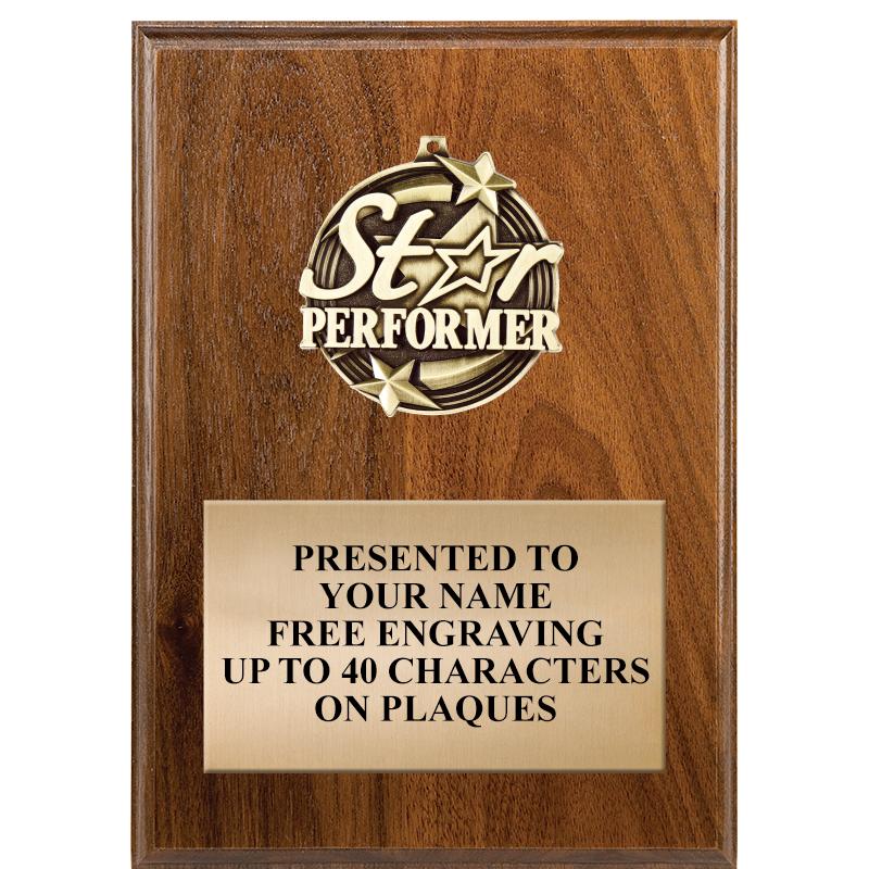 5X7 MEDALLION PLAQUE