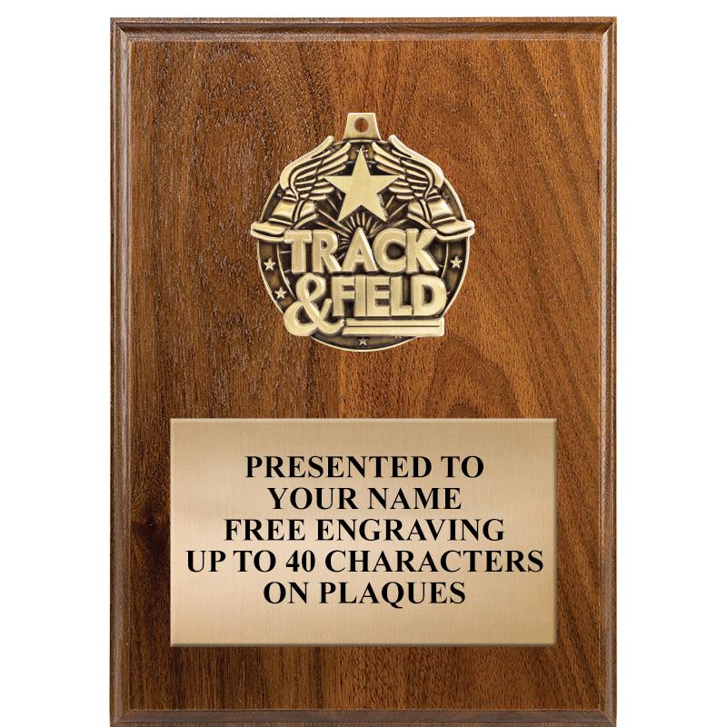 5X7 MEDALLION PLAQUE