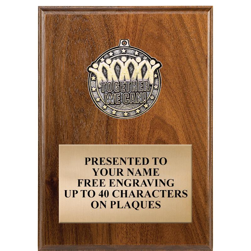 5X7 MEDALLION PLAQUE