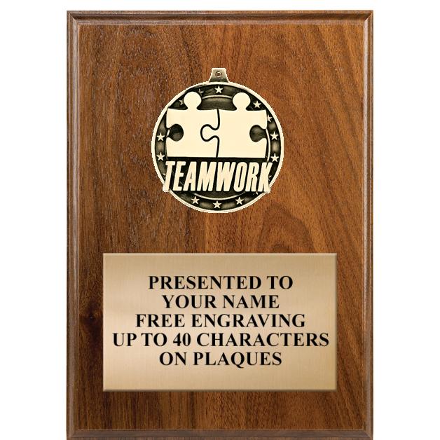 5X7 MEDALLION PLAQUE