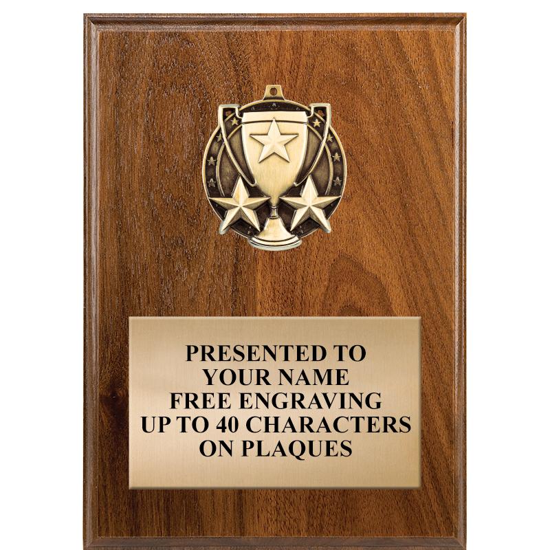 5X7 MEDALLION PLAQUE