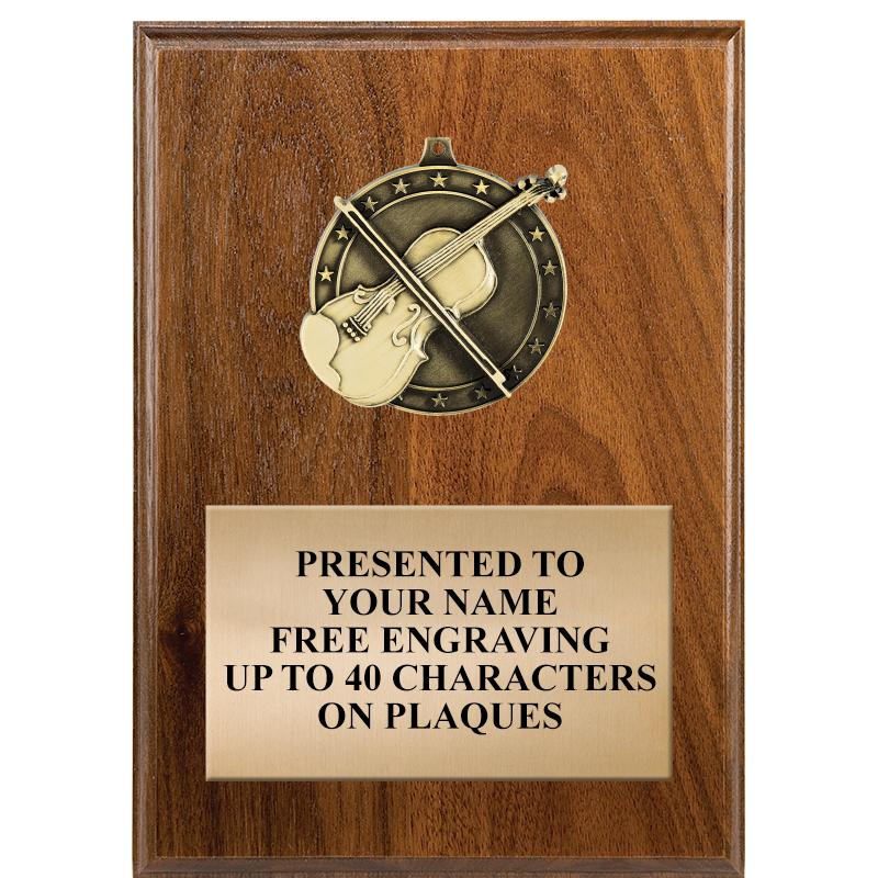 5X7 MEDALLION PLAQUE