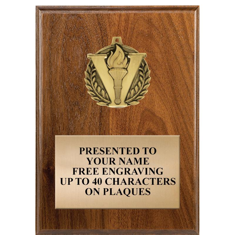 5X7 MEDALLION PLAQUE