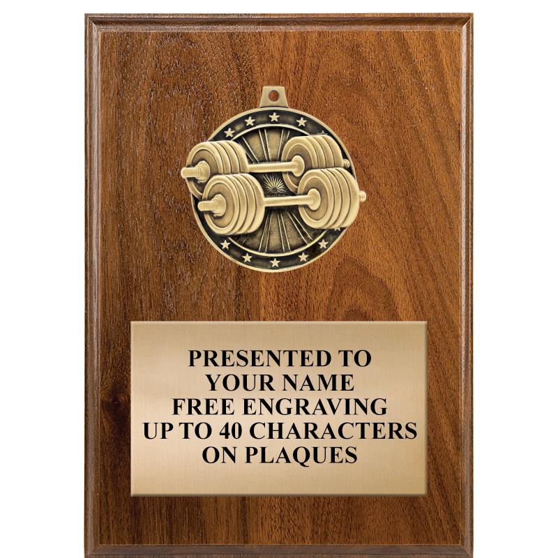 5X7 MEDALLION PLAQUE