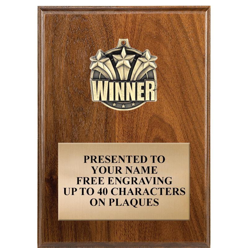 5X7 MEDALLION PLAQUE