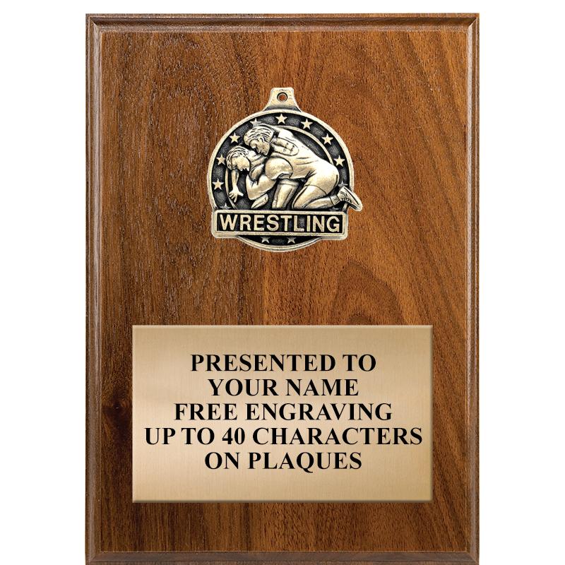 5X7 MEDALLION PLAQUE