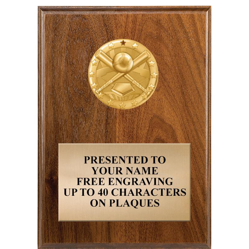 5X7 MEDALLION PLAQUE