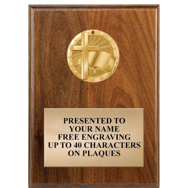 5X7 MEDALLION PLAQUE