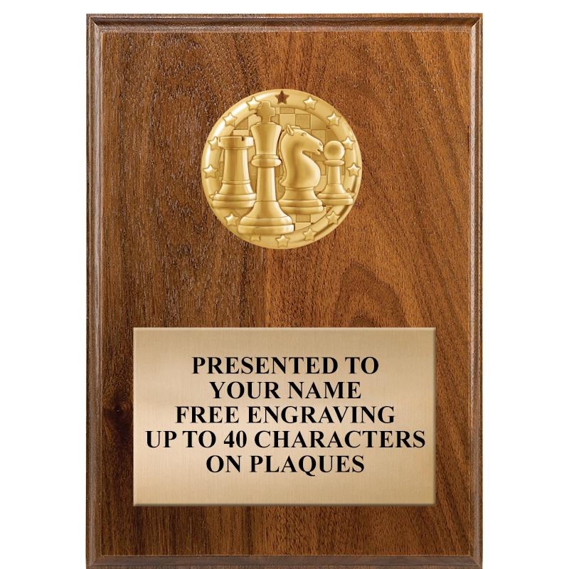 5X7 MEDALLION PLAQUE