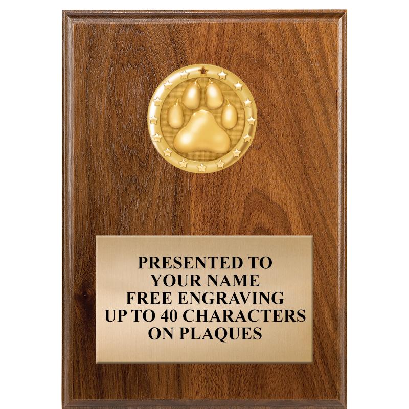 5X7 MEDALLION PLAQUE