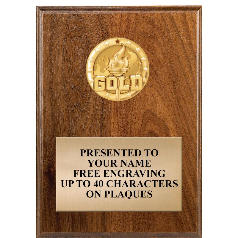 5X7 MEDALLION PLAQUE