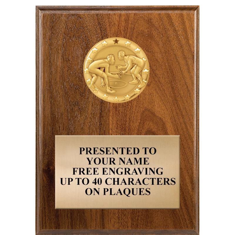 5X7 MEDALLION PLAQUE