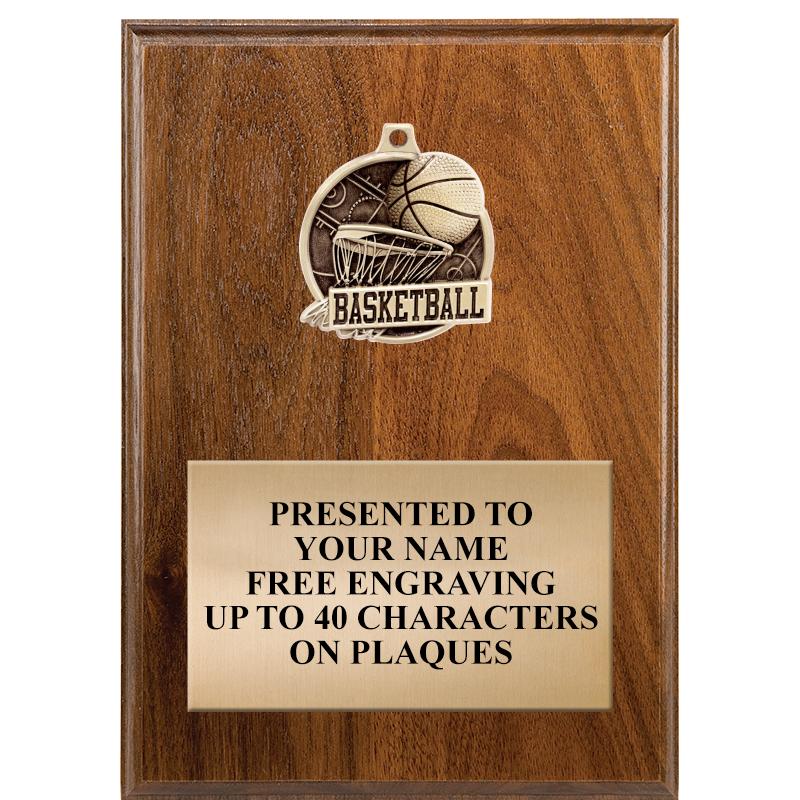 5X7 MEDALLION PLAQUE