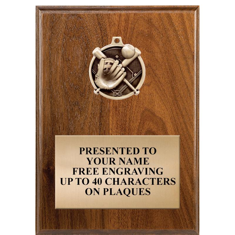 5X7 MEDALLION PLAQUE