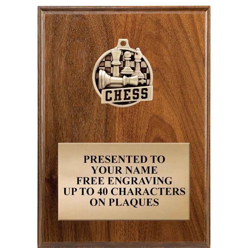 5X7 MEDALLION PLAQUE