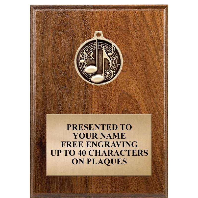 5X7 MEDALLION PLAQUE