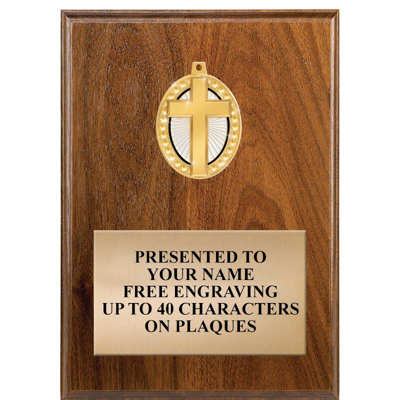 5X7 MEDALLION PLAQUE