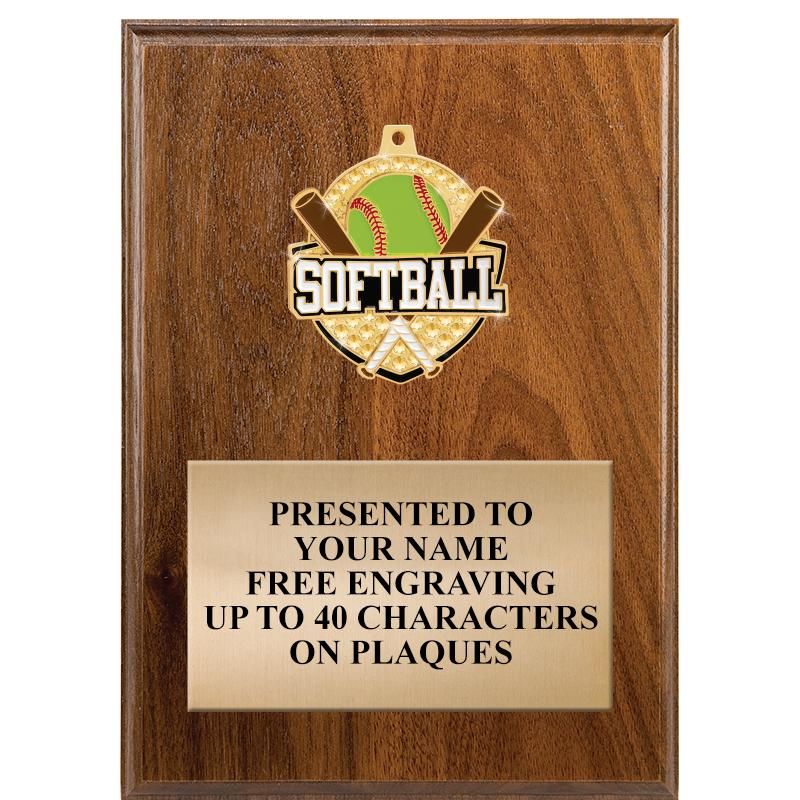 5X7 MEDALLION PLAQUE