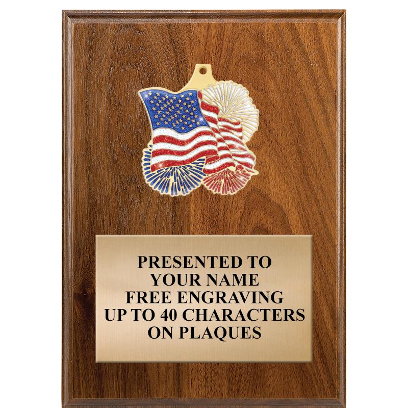 5X7 MEDALLION PLAQUE