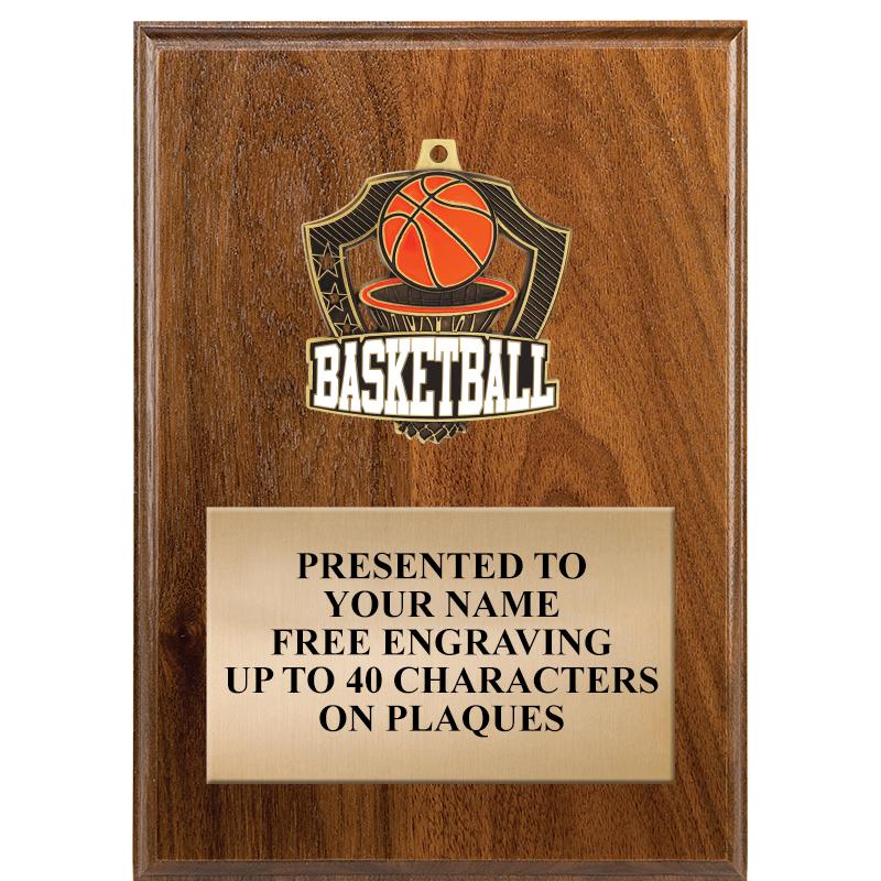 5X7 MEDALLION PLAQUE