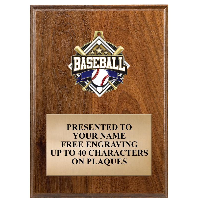 5X7 MEDALLION PLAQUE