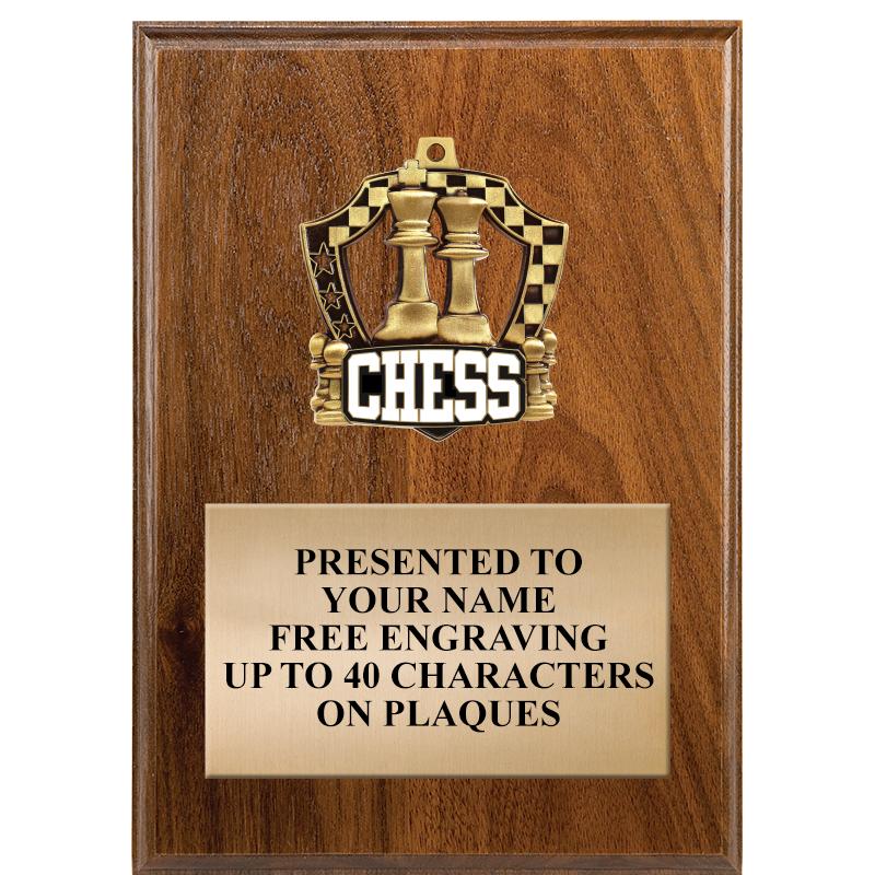 5X7 MEDALLION PLAQUE